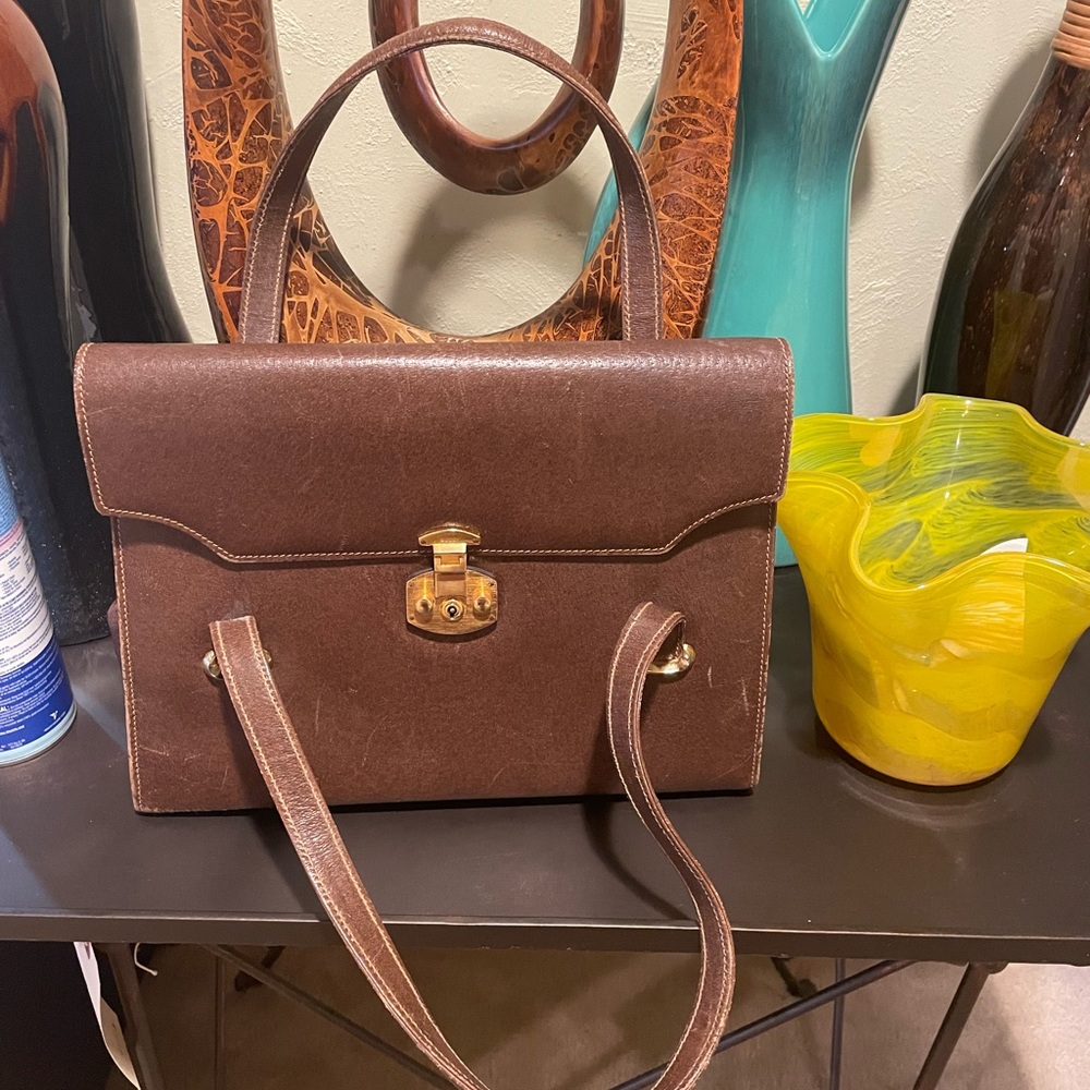Authentic Vintage Gucci Leather Tote